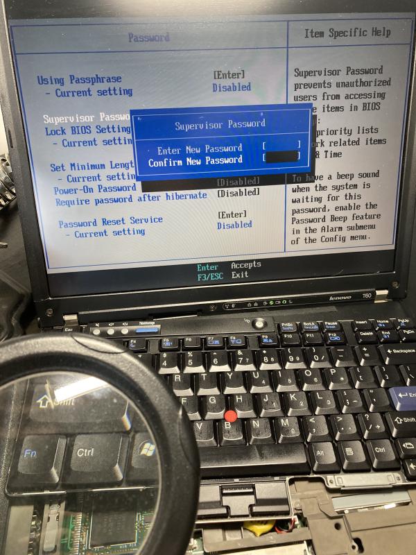 Leave the first field blank, stop shorting the pins, and leave the other field blank as well.