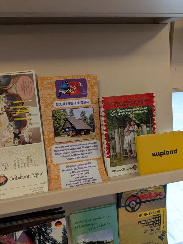 Small informational pamphlet, found in Eesti Maanteemuuseum, which is also a fantastic place to visit.