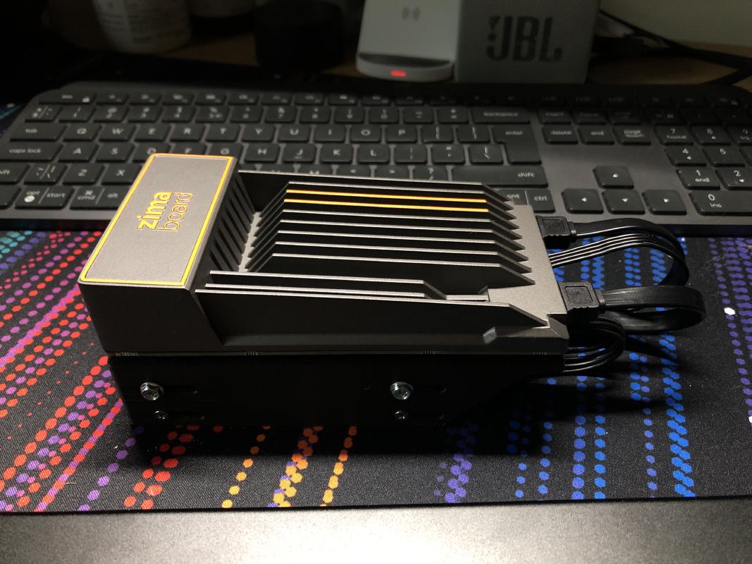 The finished result.