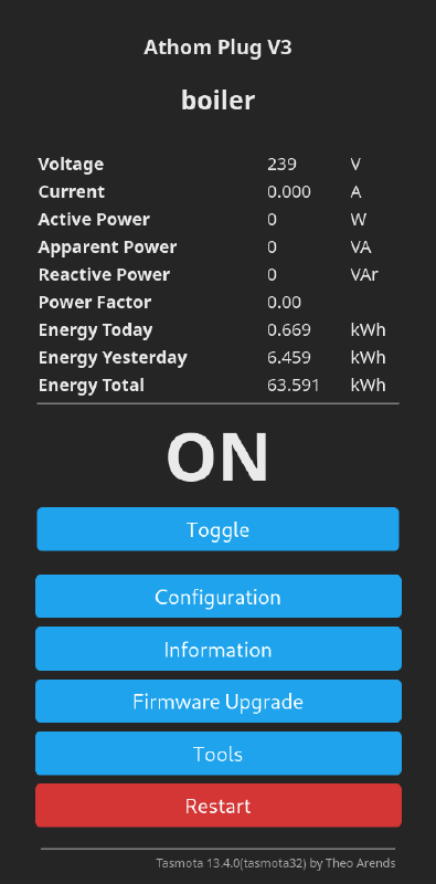 The web UI is simple and very functional.